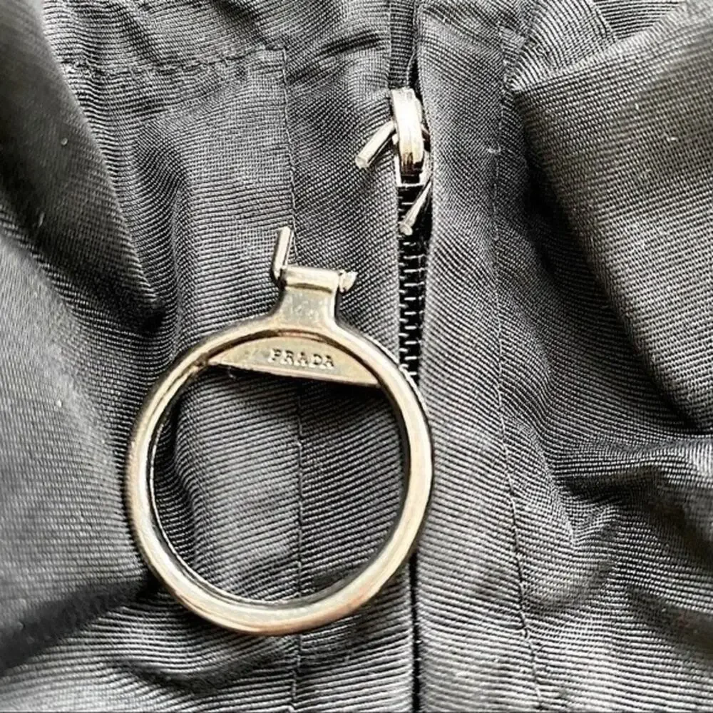 Prada Vintage Nylon Windbreaker Jacket Size S